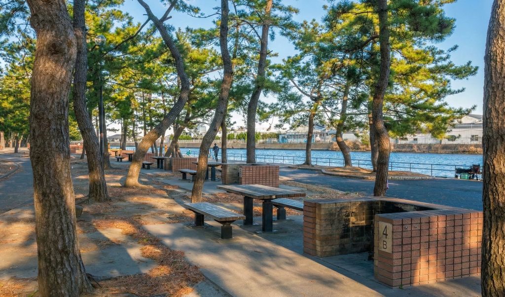野島公園BBQ場