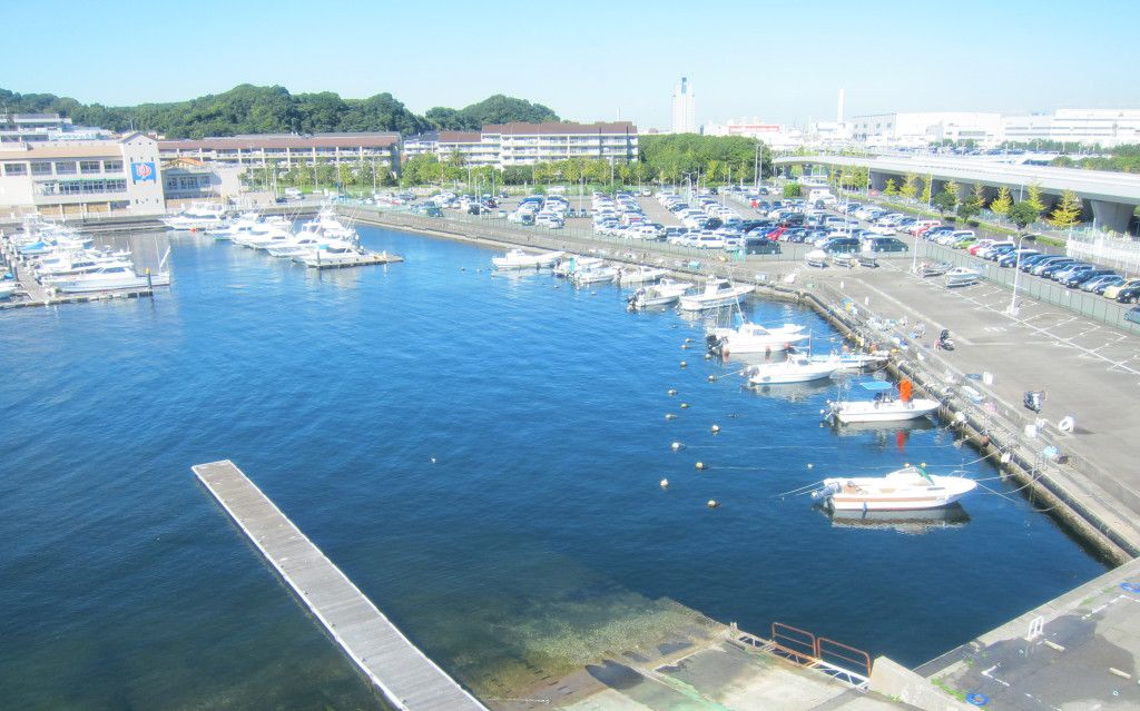 海と緑と空が調和した自然あふれる街 横浜の海辺の街