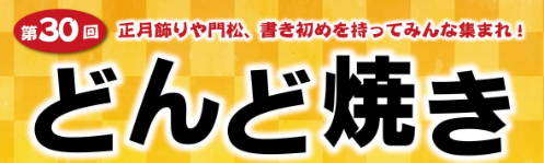 第30回 海の公園 「どんど焼き」