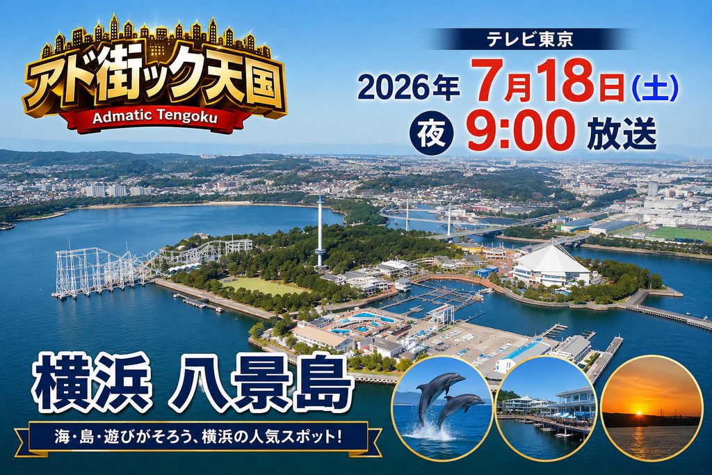 出没!アド街ック天国「横浜・八景島」