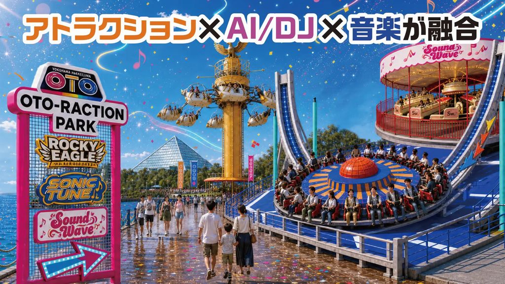 横浜・八景島シーパラダイスに新エリア「OTO-RACTION PARK」が誕生