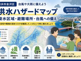 横浜市金沢区の洪水ハザードマップ