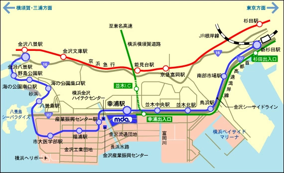 横浜マーチャンダイジングセンター MAP